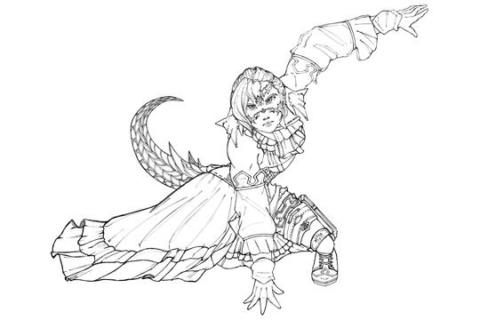 Tifa Pose